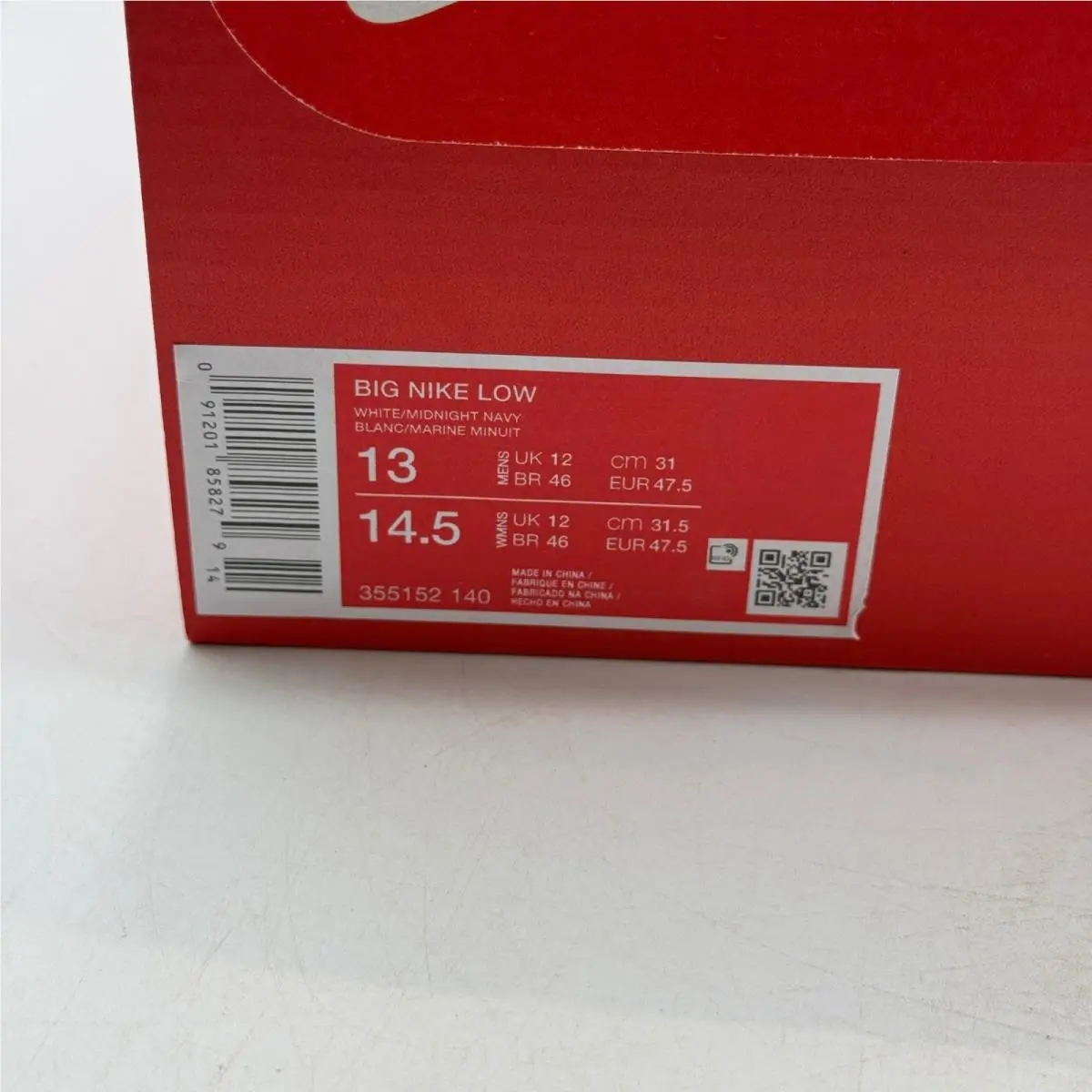 Nike shoes - Big Nike Low - Big Low - White 4