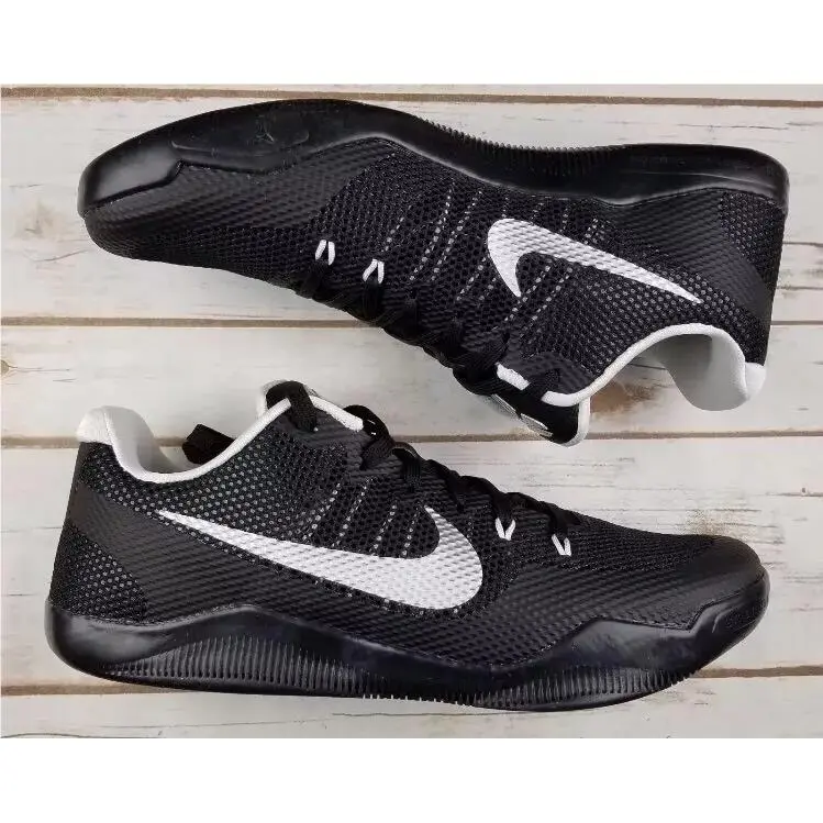 Nike shoes - Nike Kobe 11 - Kobe - 856485-001 - Black, Manufacturer: Black/Metallic Silver-White 1