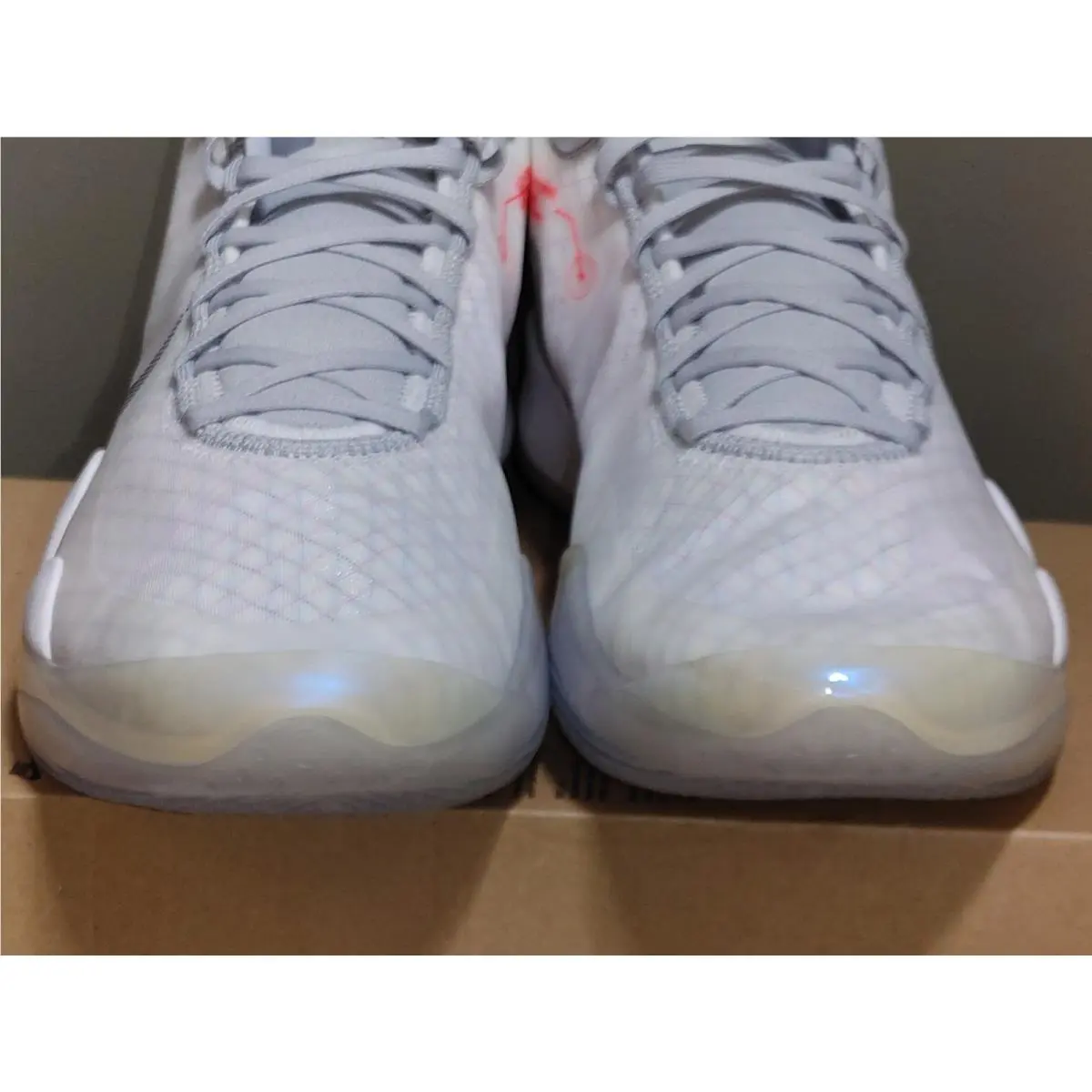 Nike shoes - Nike KD 12 - CK1195-101 - White Wolf Grey, Multi-Colored (UPC: 00193152710504) 9
