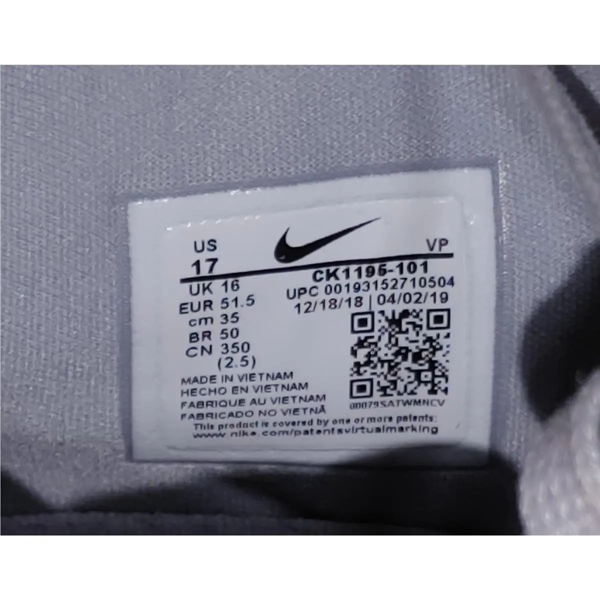 Nike shoes - Nike KD 12 - CK1195-101 - White Wolf Grey, Multi-Colored (UPC: 00193152710504) 11