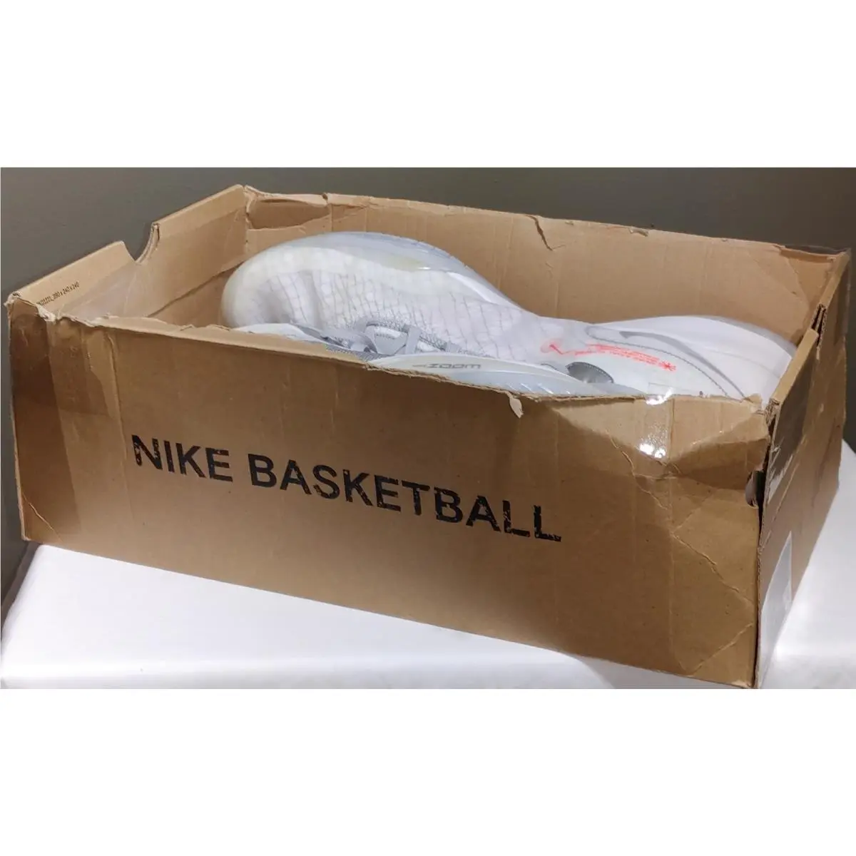 Nike shoes - Nike KD 12 - CK1195-101 - White Wolf Grey, Multi-Colored (UPC: 00193152710504) 14