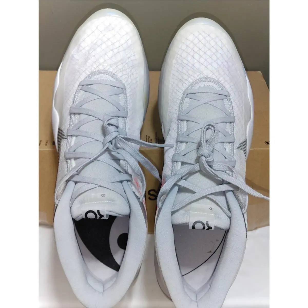 Nike shoes - Nike KD 12 - CK1195-101 - White Wolf Grey, Multi-Colored (UPC: 00193152710504) 5