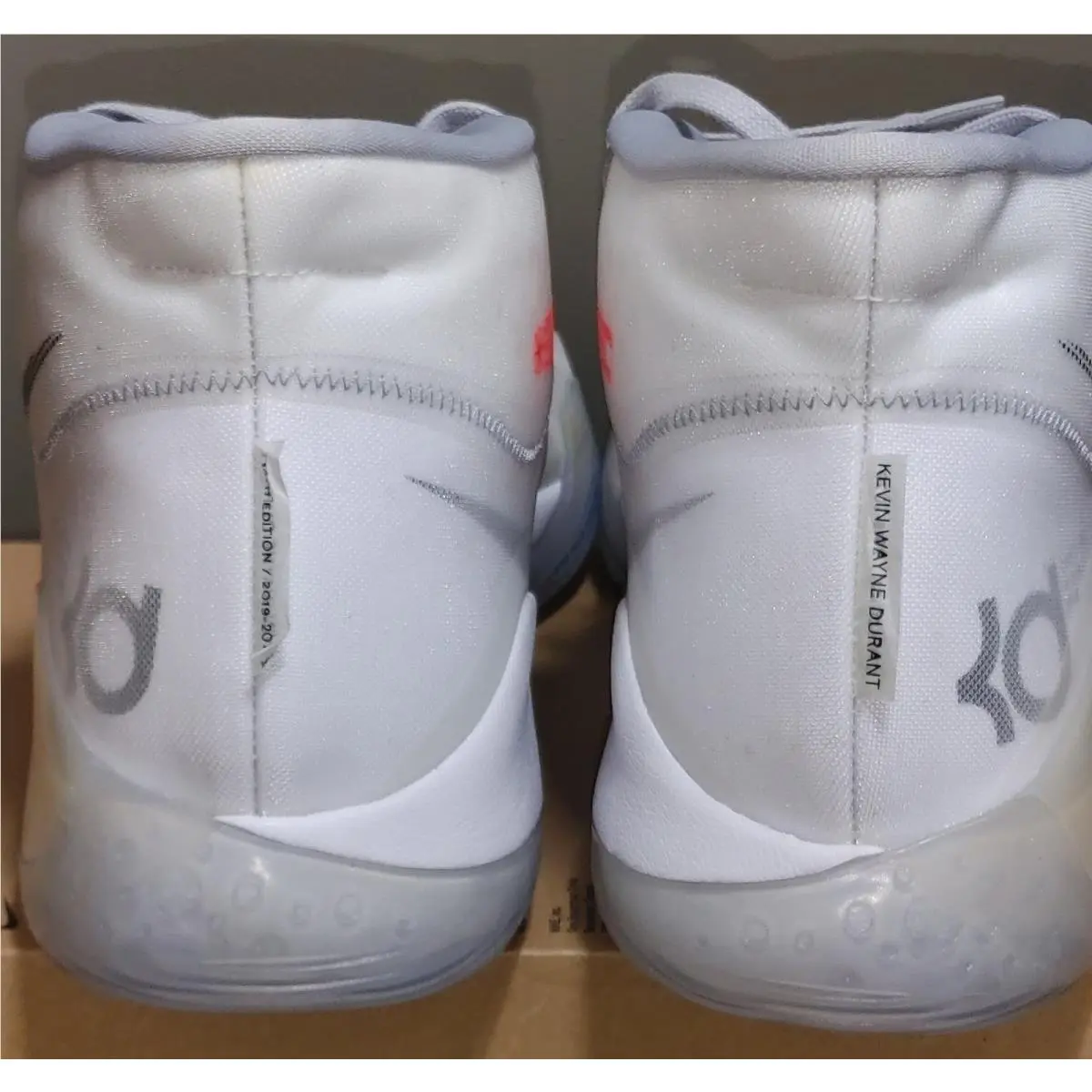Nike shoes - Nike KD 12 - CK1195-101 - White Wolf Grey, Multi-Colored (UPC: 00193152710504) 6