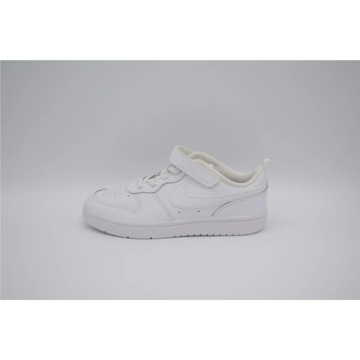 Court Borough Low 2 PS Triple White - 2.5Y BQ5451 Kids Size 2.5Y Sneakers by Nike