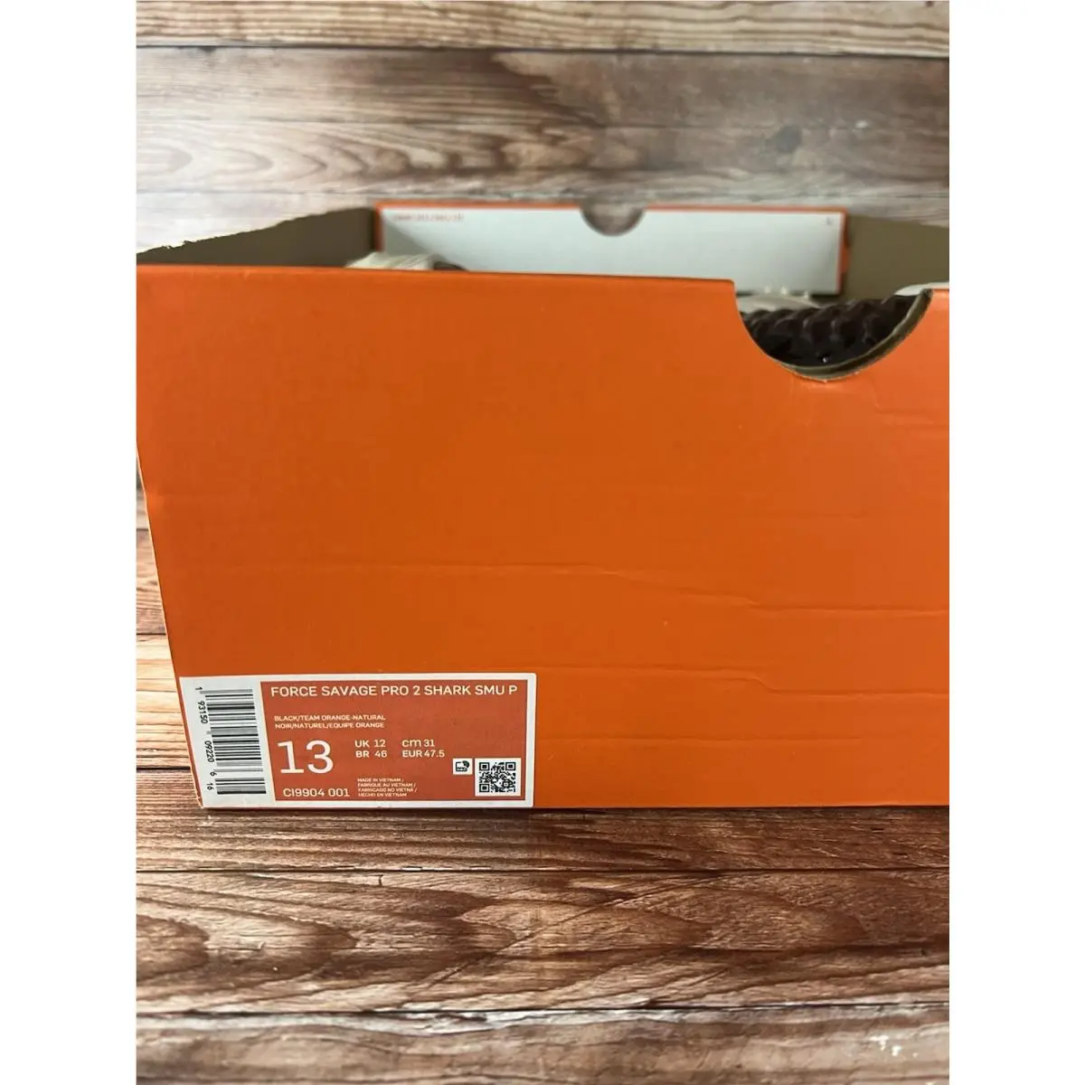 Nike shoes - Nike Force Savage - Force Savage - CI9904-001 - Black 5