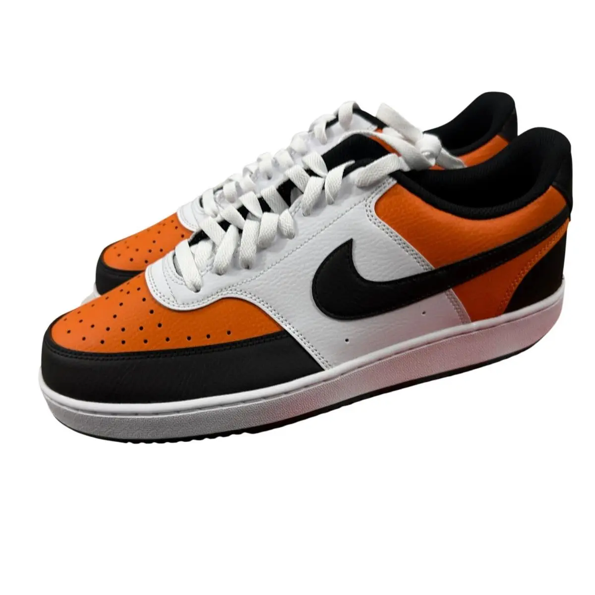 Nike shoes - Nike Court Vision Lo Starfish Black White - Orange 1