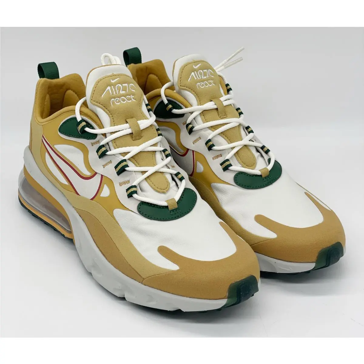 Nike shoes - Air Max 270 React - Air Max React - AO4971-700 - Gold Whtie 0