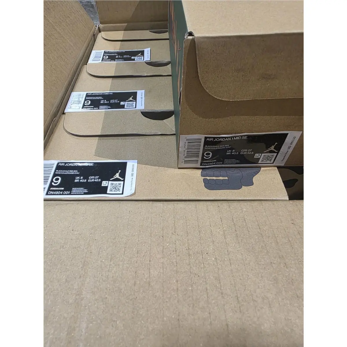 Nike shoes - Air Jordan 1 - Air - DN4904-001 - Black (UPC: 0195244841042) 2