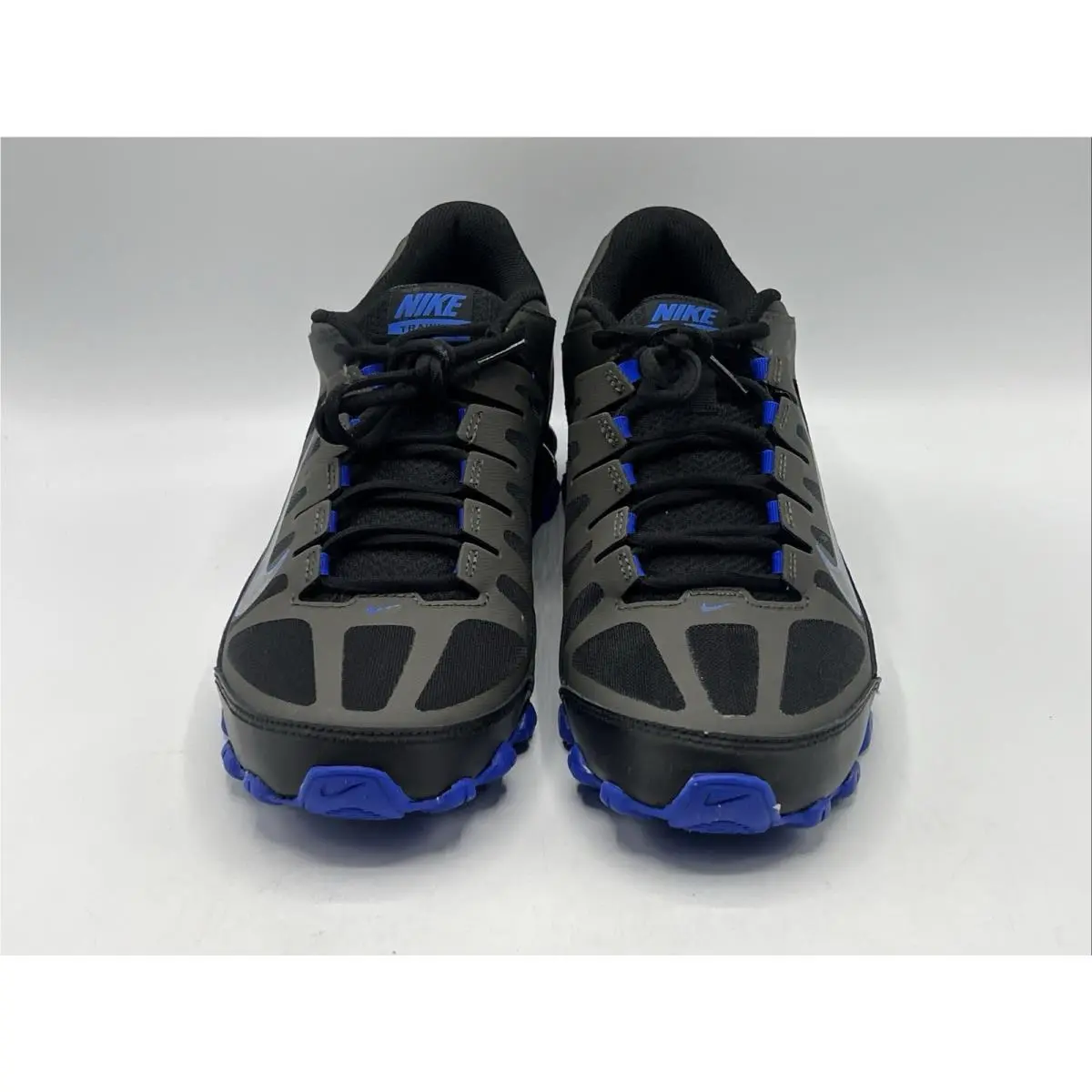 Reax 8 TR Sneakers Men`s Size 10.5 Black Blue Mesh Trail Shoes by Nike
