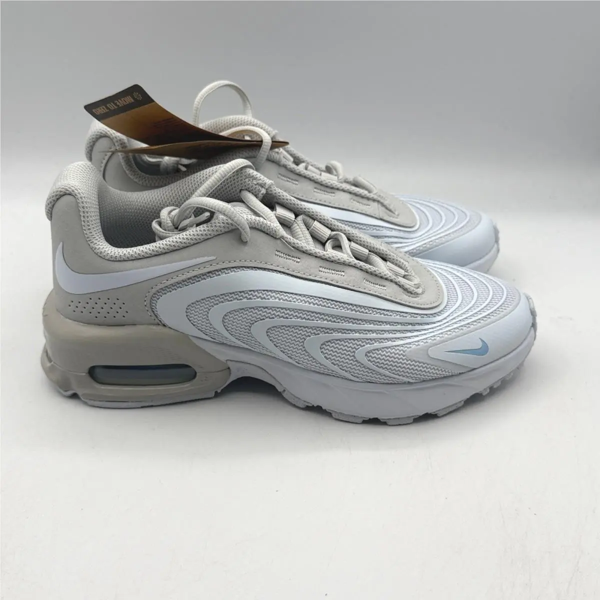 Air Max Fire Women Size 7 Football Grey Psychic Blue Wavy IF2620-001 by Nike