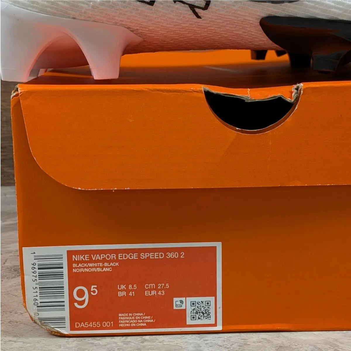 Nike shoes - Nike Vapor Edge - Vapor Edge - DA5455-001 - Black (UPC: 196975511600) 7