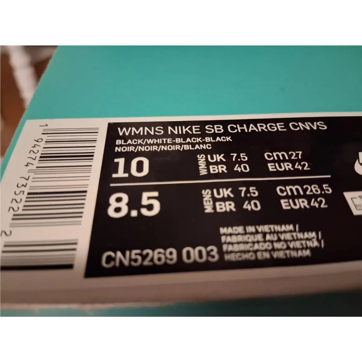 Nike shoes - Nike SB Charge - Charge - Black 4