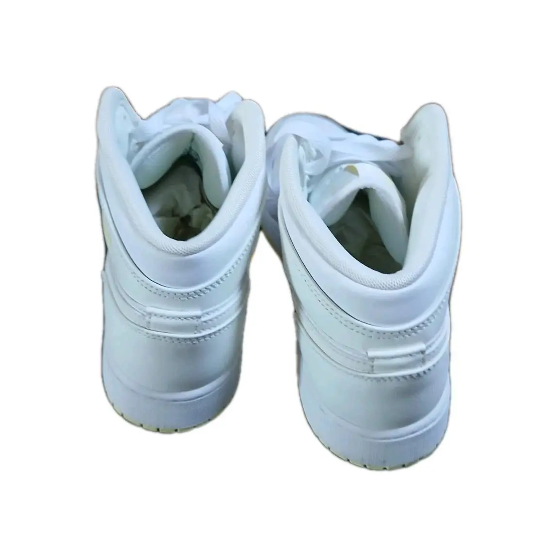 Nike shoes - Jordan Air 1 Mid GS - White 2
