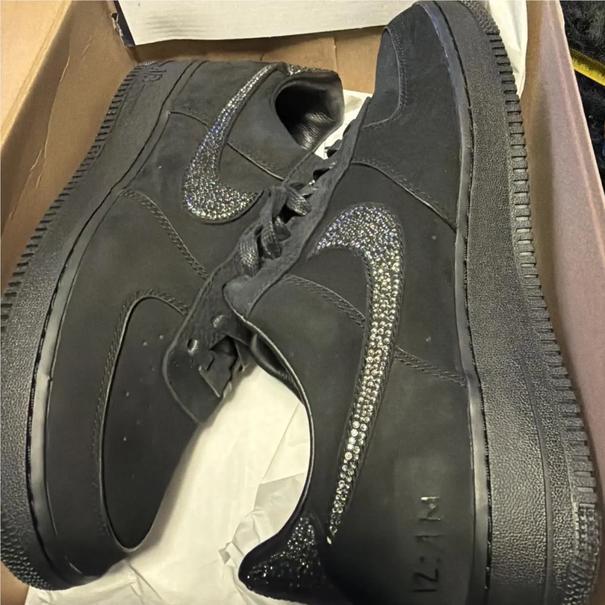 Ja Morant x Swarovski x Air Force 1 LX Low US 11.5 Men IN Hand Ships Asap by Nike
