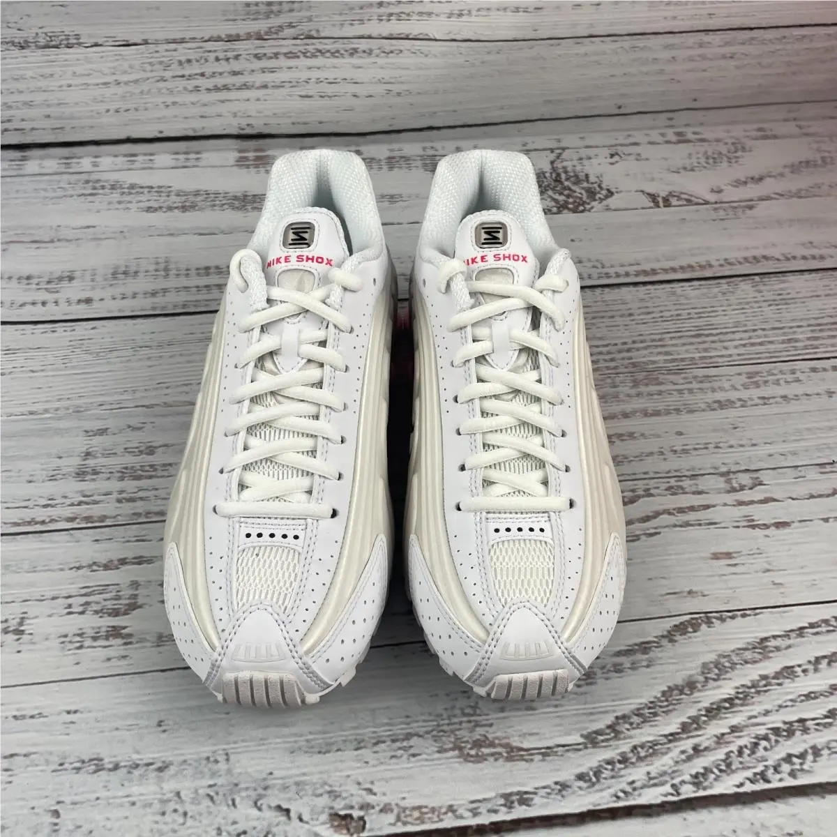 Nike shoes - Nike Shox R4 - Shox - White (UPC: 197862794960) 1