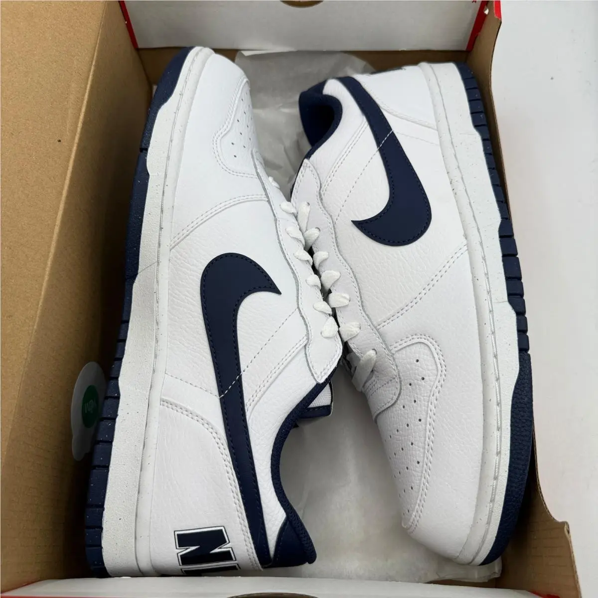 Nike shoes - Big Nike Low - Big Low - White 4