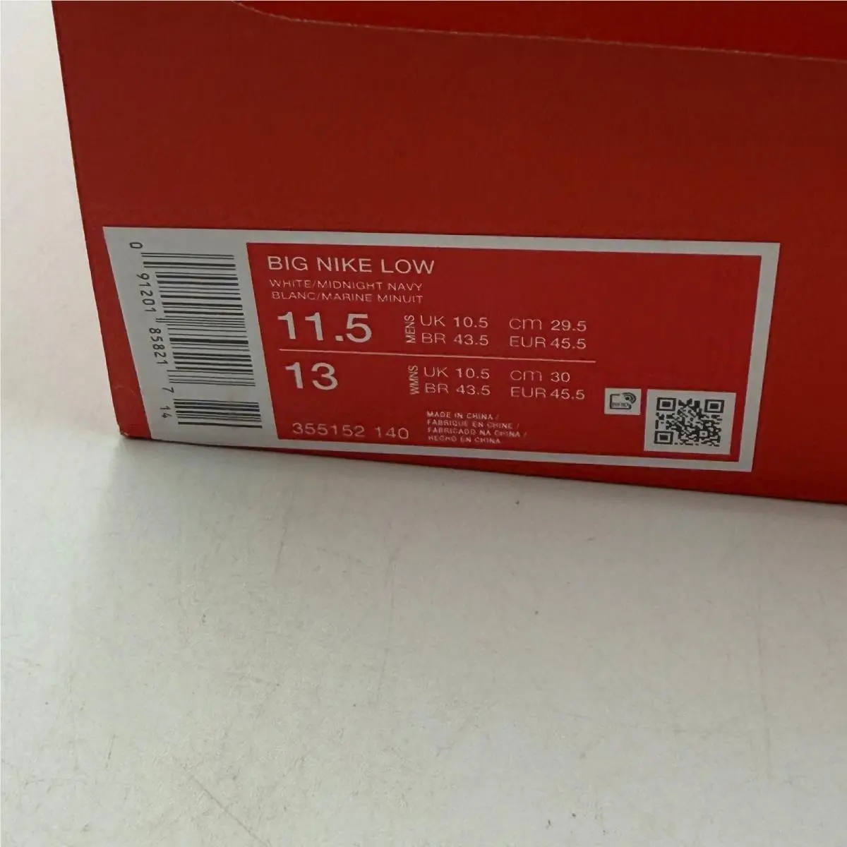 Nike shoes - Big Nike Low - Big Low - White 5