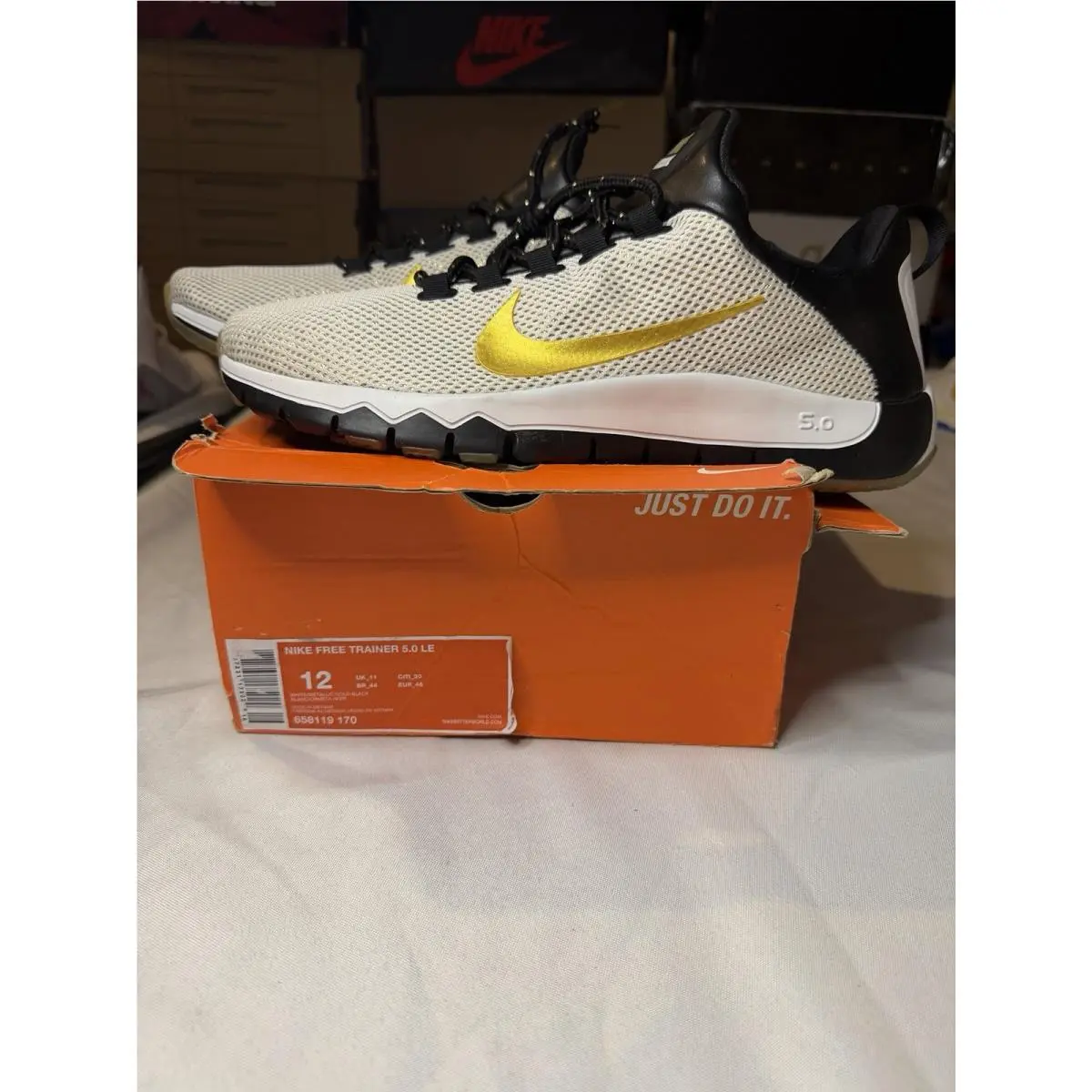 Nike shoes - Nike Free Trainer 5.0 - Free Trainer - 658119-170 - White 4