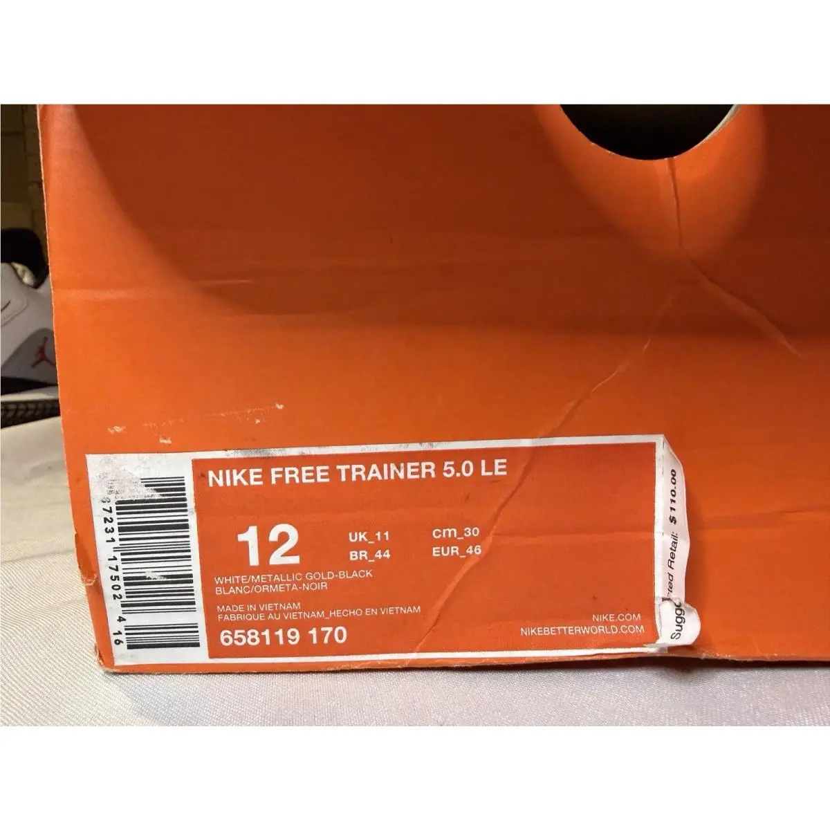 Nike shoes - Nike Free Trainer 5.0 - Free Trainer - 658119-170 - White 5