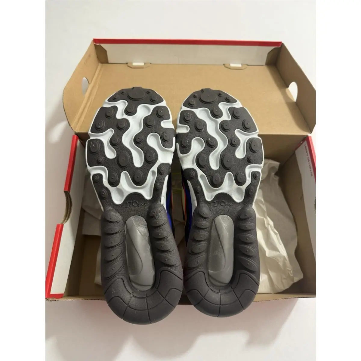Nike shoes - Nike Air Max 270 React - Gray (UPC: 0193655323072) 7