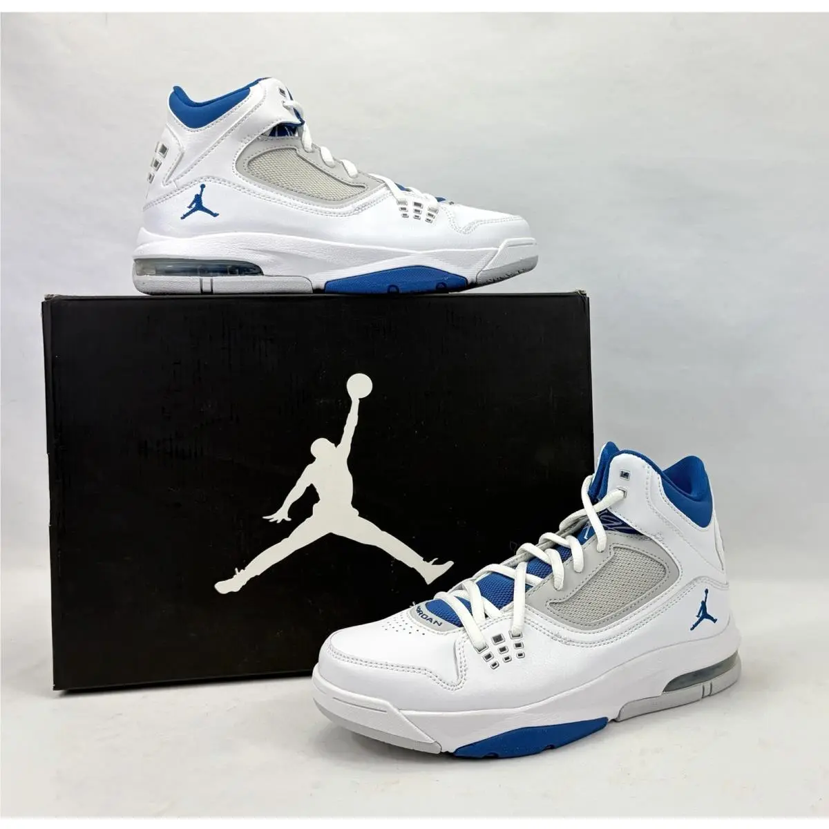 Jordan Flight 23 Rst (gs) Air Jordan Flight 23 Rst GS Sneaker Shoes White/blue/grey Boys 4.5Y by Nike
