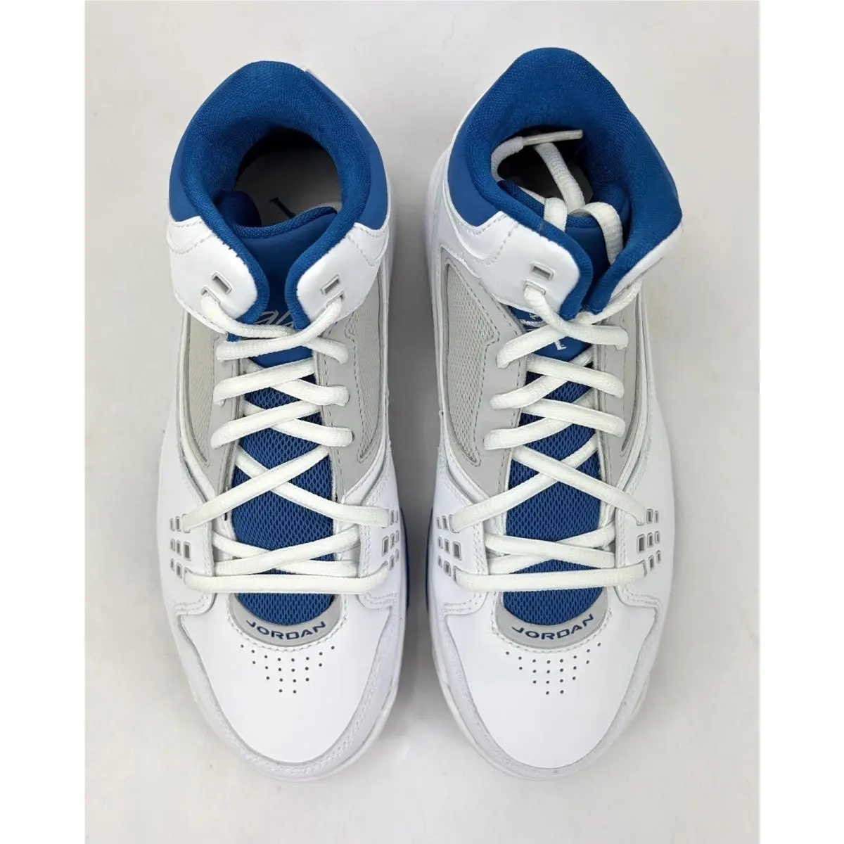 Nike shoes - Jordan Flight 23 RST (GS) - 512235 105 - White/Military Blue-Neutral Grey (UPC: 685068083099) 0