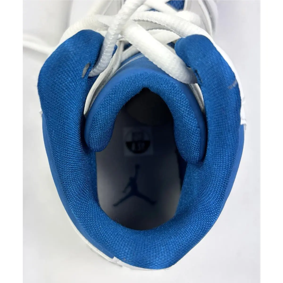 Nike shoes - Jordan Flight 23 RST (GS) - 512235 105 - White/Military Blue-Neutral Grey (UPC: 685068083099) 6