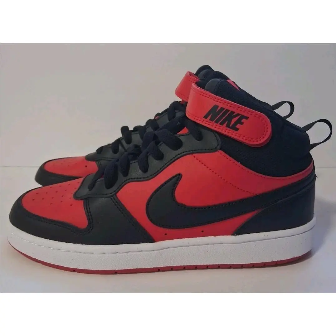 Court Borough Mid 2 GS Youth Sneakers - Size 7Y Box Has Cosmetic Damage by Nike