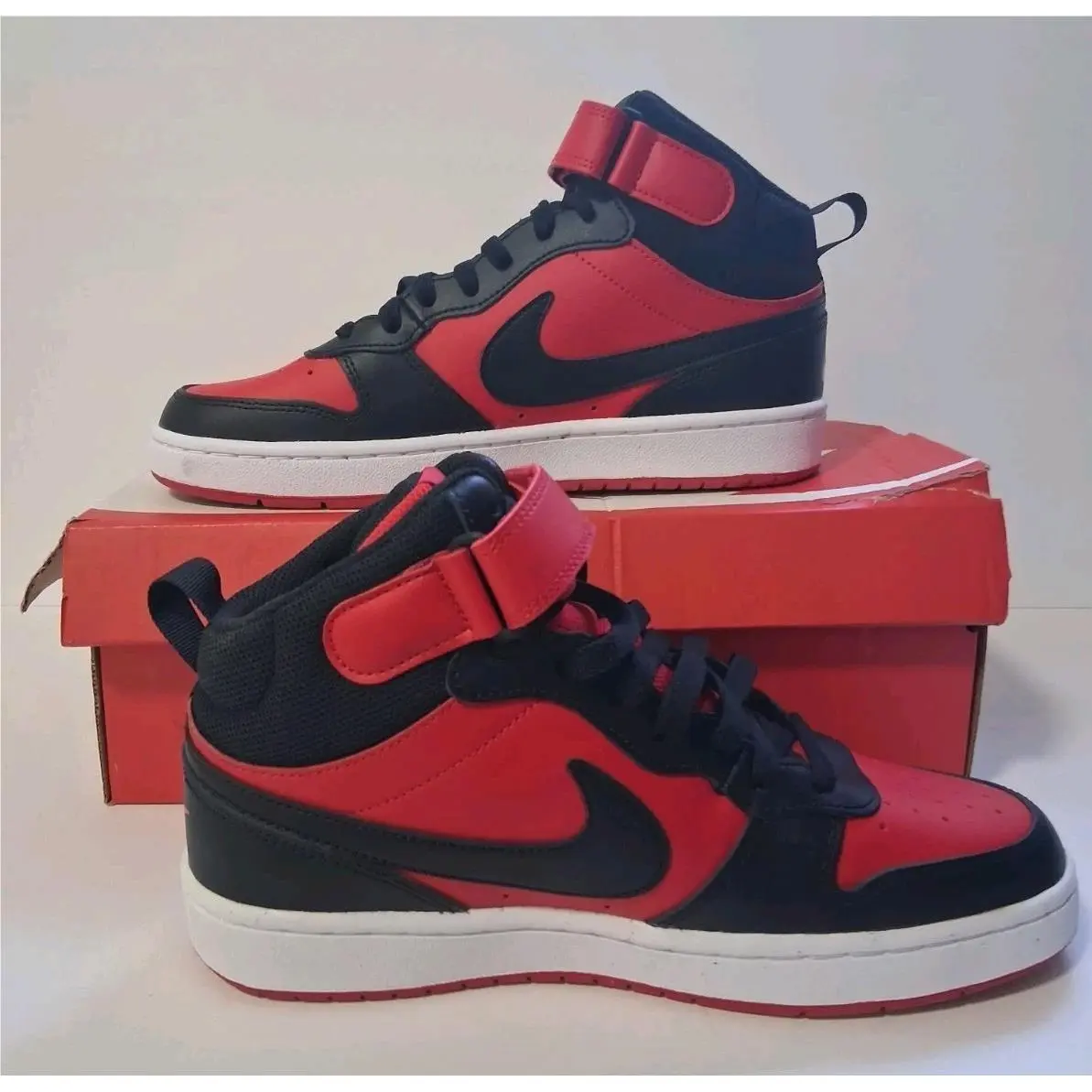 Nike shoes - Nike Court Borough - Court Borough - University Red/black/white 0