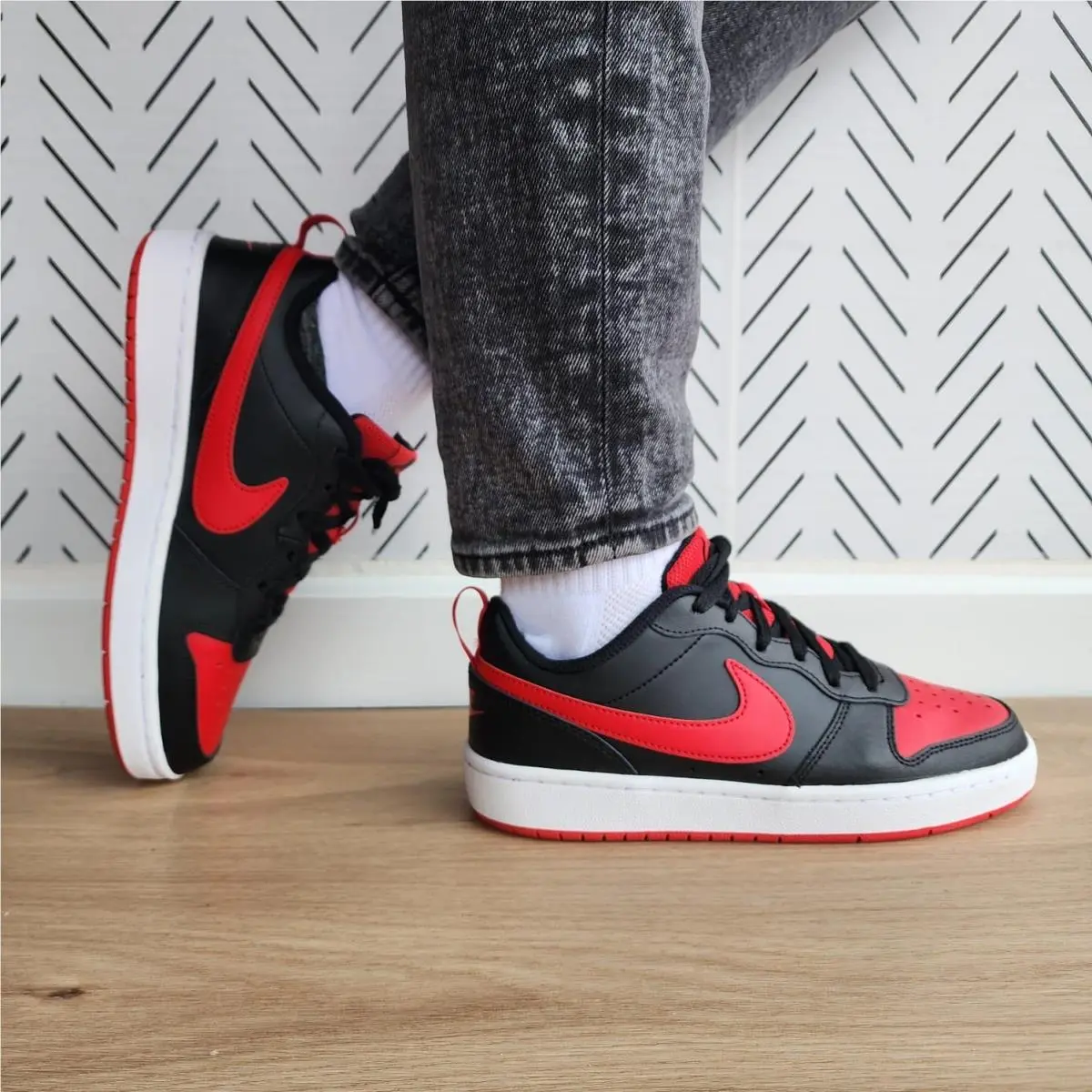 Nike shoes - Nike Court Borough - Court Borough - Black (UPC: 194495037204) 0
