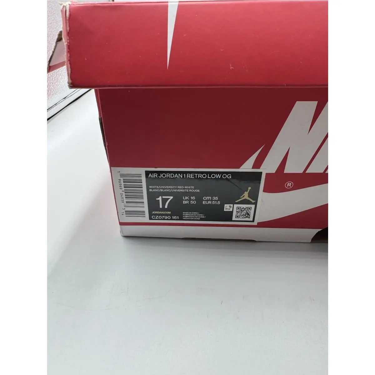 Nike shoes - Air Jordan 1 - Air - DV2207100 - White 6