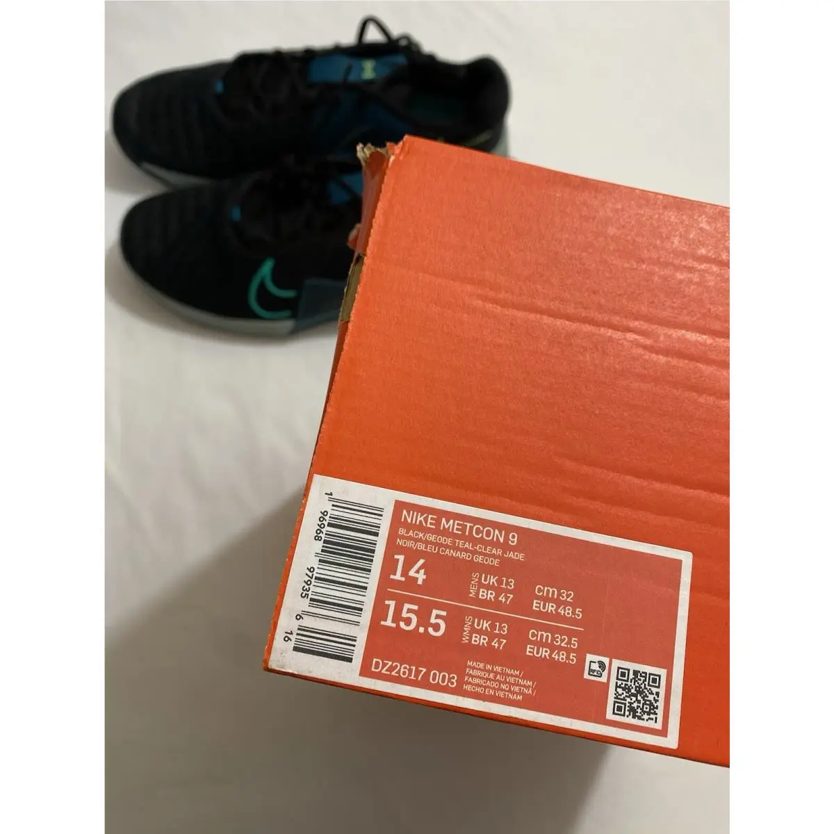 Nike shoes - Nike Metcon - Metcon - DZ2617 003 - Black (UPC: 0196968979356) 8