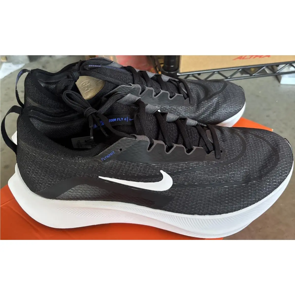 Nike shoes - Nike Zoom Fly 4 - Zoom Fly - CT2392-001 - Black 2