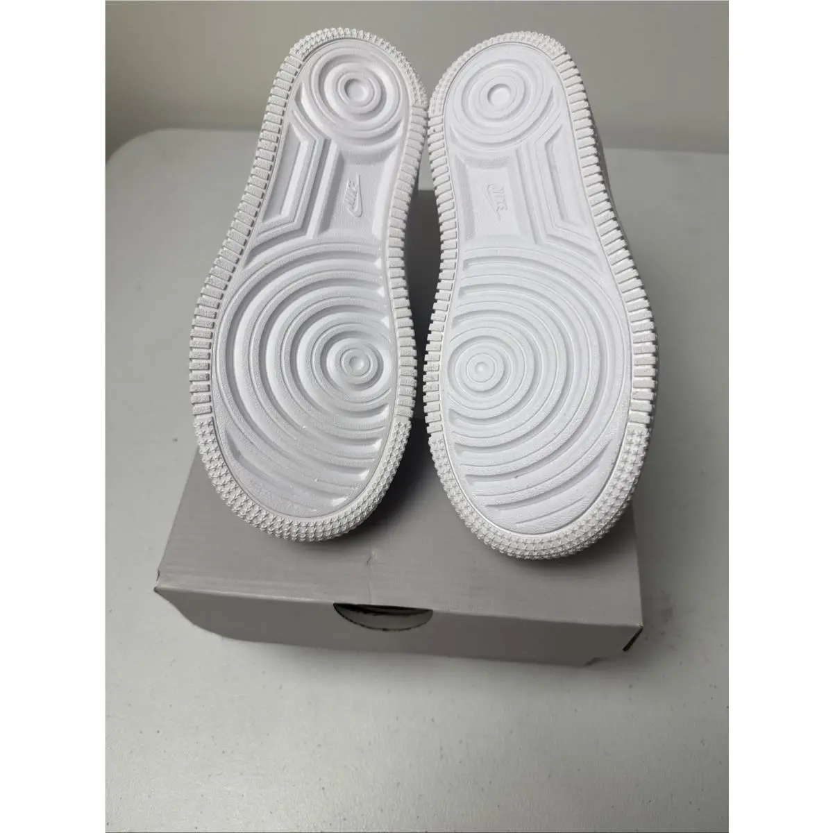 Nike shoes - Nike Force 1 - Force - IO9733 100 - White/White (UPC: 0198729719744) 9