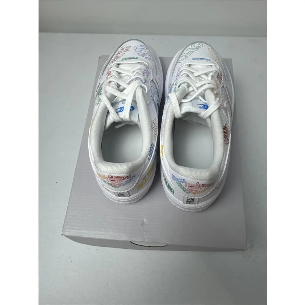 Nike shoes - Nike Force 1 - Force - IO9733 100 - White/White (UPC: 0198729719744) 6