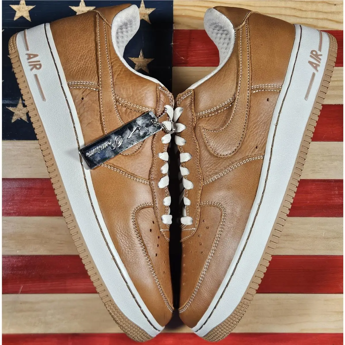 Nike shoes - Nike Air Force 1 - Air Force - 309096-222 - Brown, way: Maple/Maple-Birch-White 4