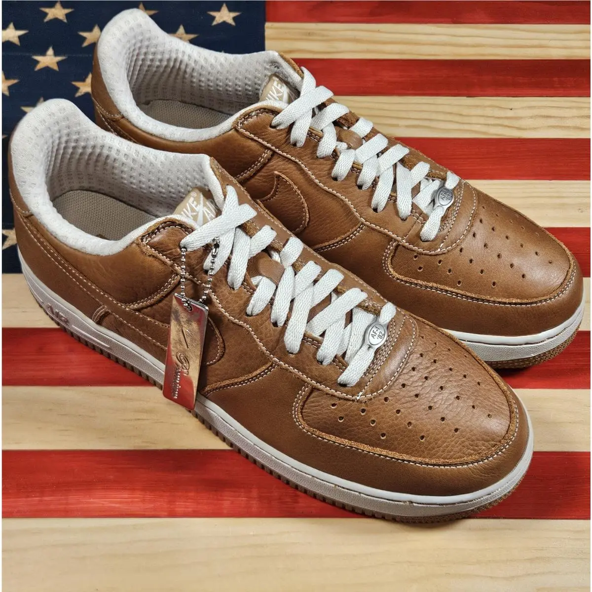 Nike shoes - Nike Air Force 1 - Air Force - 309096-222 - Brown, way: Maple/Maple-Birch-White 6