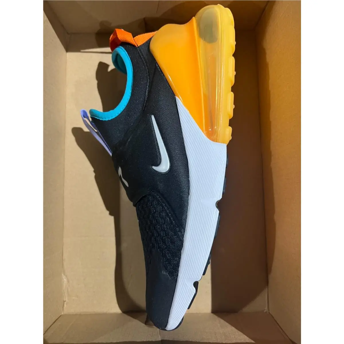 Nike shoes - Nike Air Max 270 - Air Max - BLACK/METALLIC SILVER 1