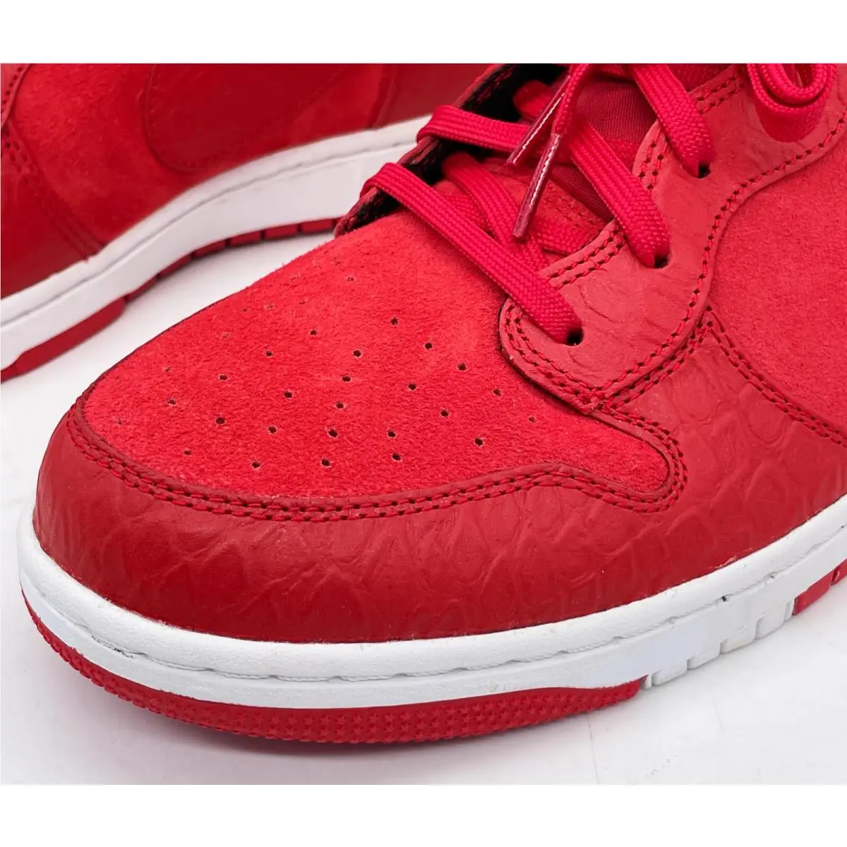 Nike shoes - Nike Dunk CMFT PRM - Dunk CMFT PRM - 705433-600 - Red 3