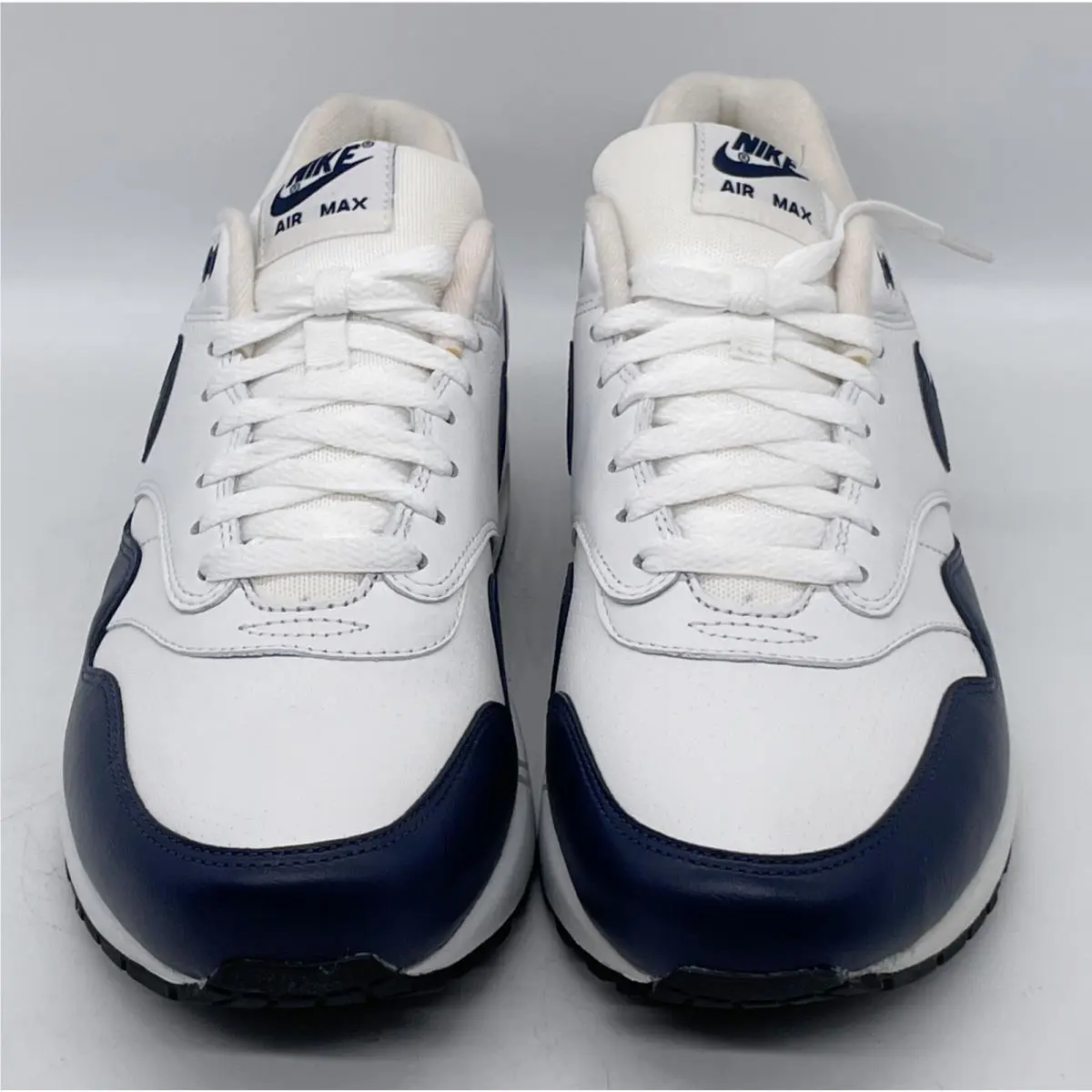 Nike shoes - Air Max 1 LTR - Air Max LTR - 654466-101 - White Navy Blue 1