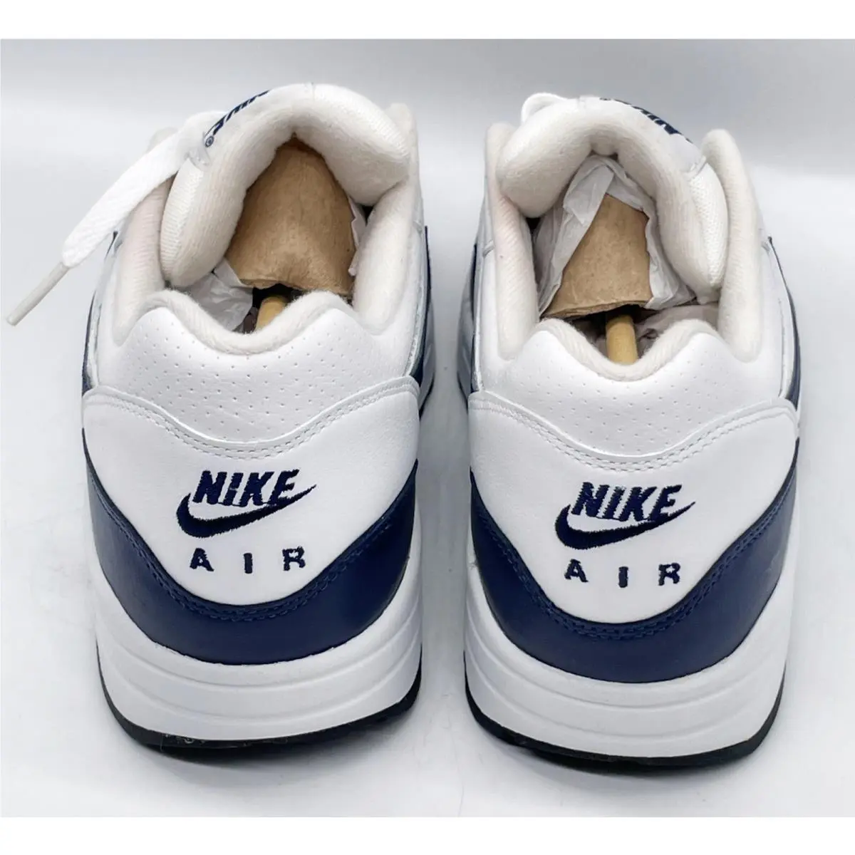 Nike shoes - Air Max 1 LTR - Air Max LTR - 654466-101 - White Navy Blue 4
