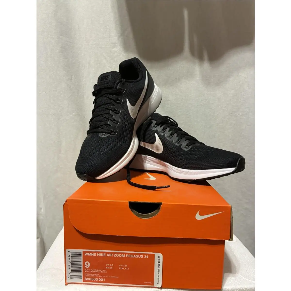 Nike shoes - Nike Air Zoom Pegasus - Air Zoom Pegasus - Black (UPC: 675911122150) 6
