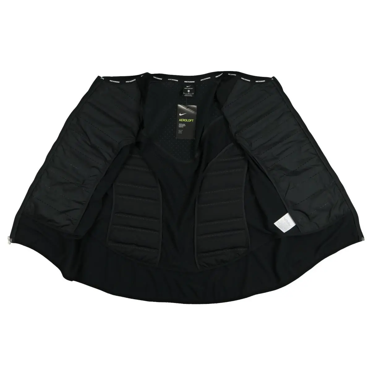Nike clothing - Aeroloft Flash Reflective Running Vest - 856590 010 - Black (UPC: 884497787879) 1