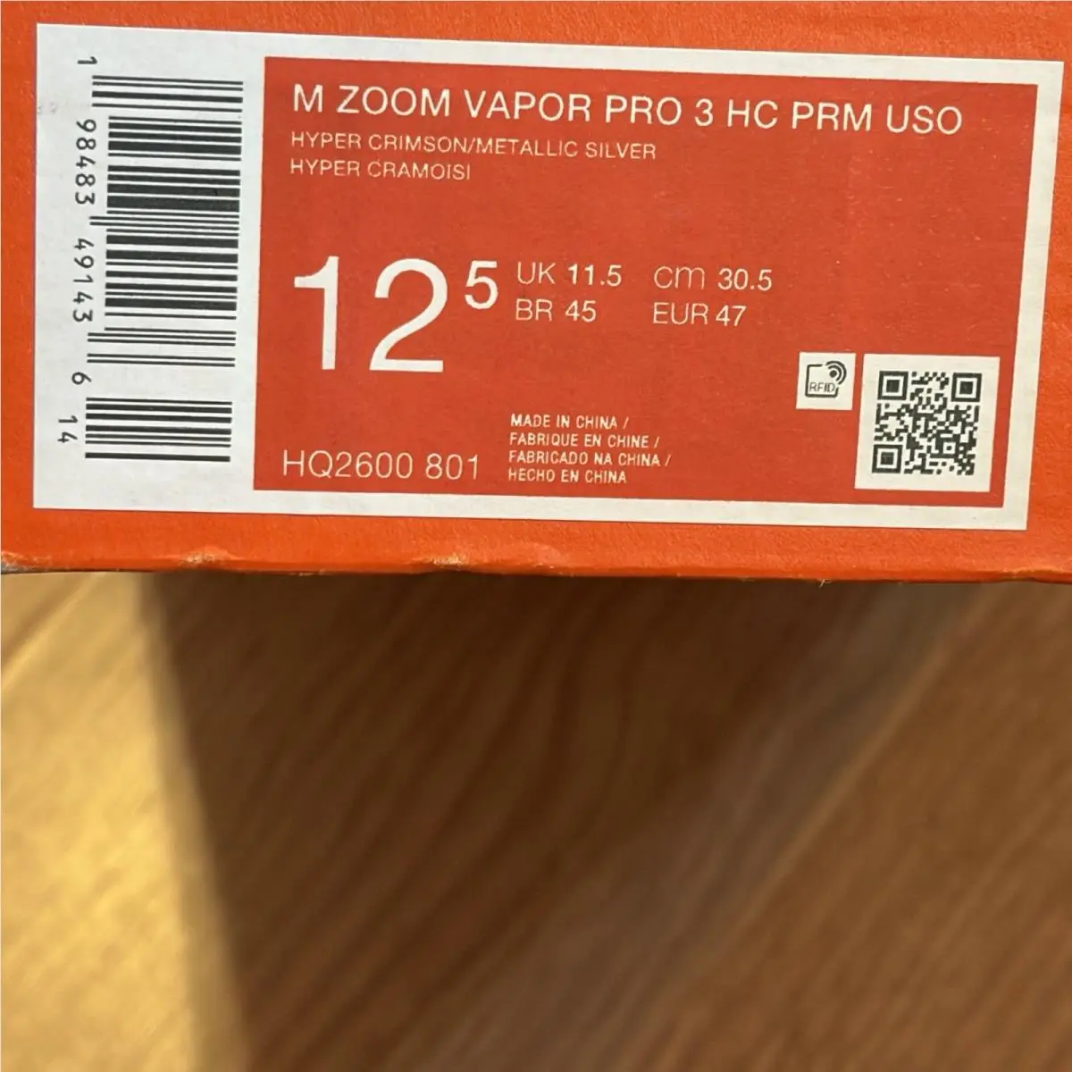 Nike shoes - Nike NikeCourt Vapor 12 - Court Vapor - Orange 6