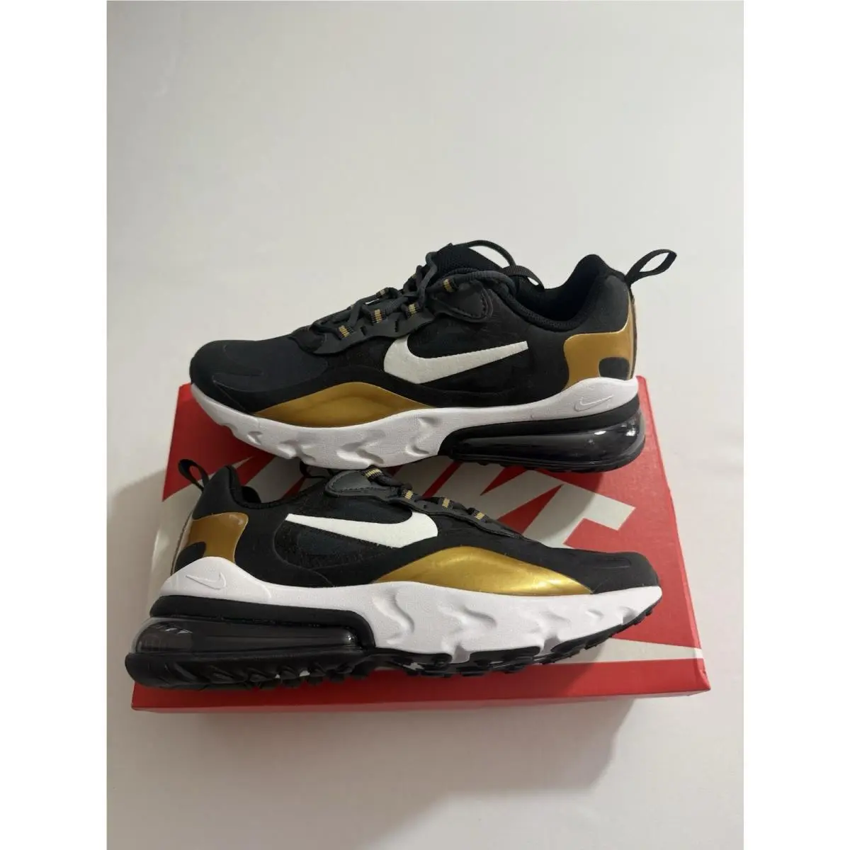 Nike shoes - Nike Air Max 270 React - Black (UPC: 0193152374232) 1