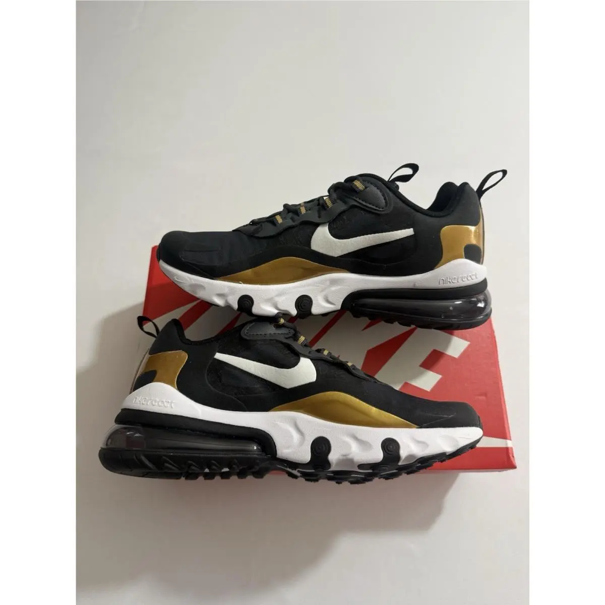 Nike shoes - Nike Air Max 270 React - Black (UPC: 0193152374232) 2