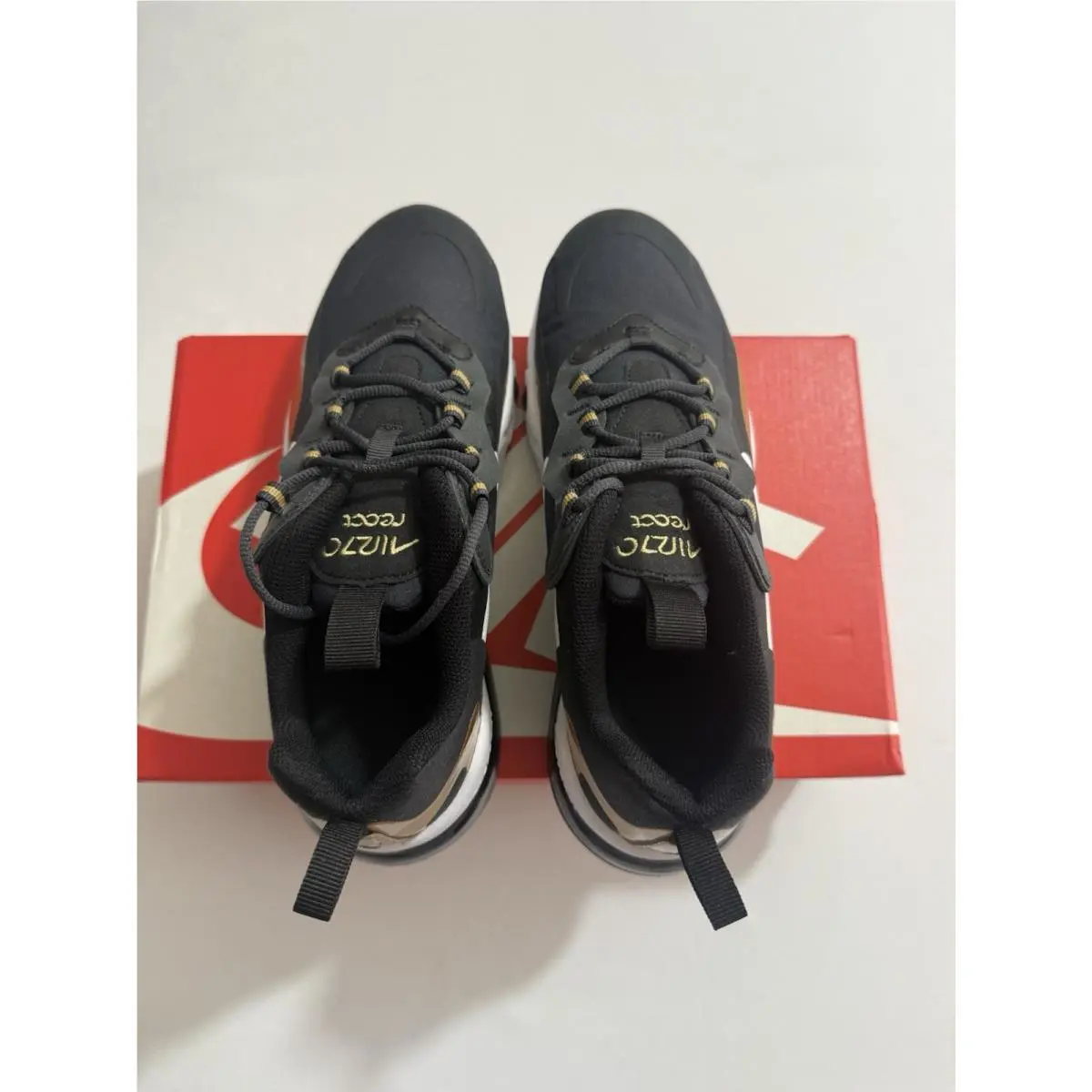 Nike shoes - Nike Air Max 270 React - Black (UPC: 0193152374232) 5
