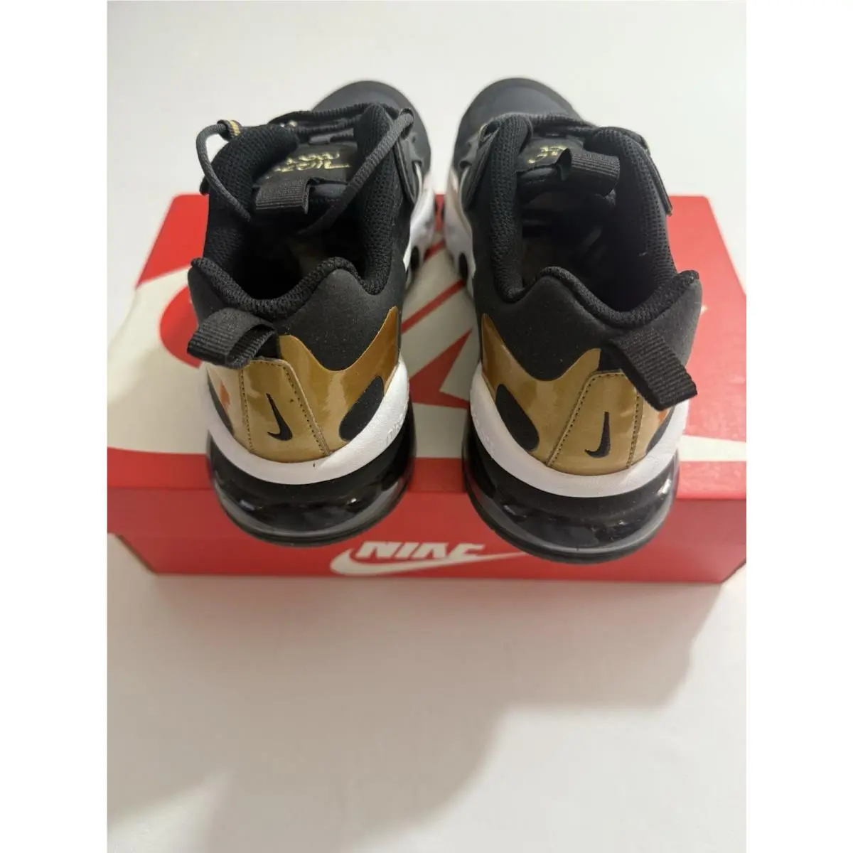 Nike shoes - Nike Air Max 270 React - Black (UPC: 0193152374232) 6