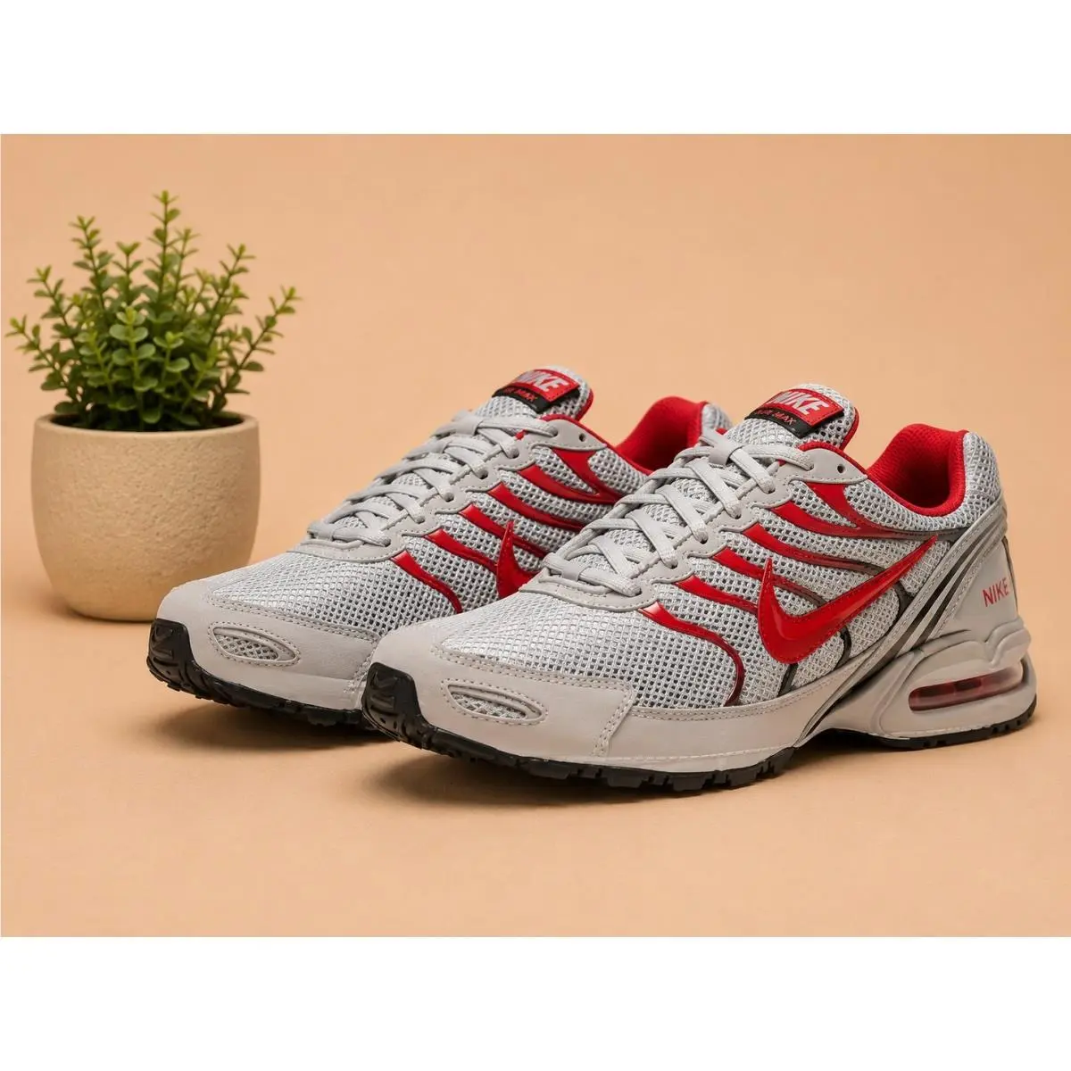 Men`s Air Men`s Max Torch 4 Atmosphere Grey/university Red-black 11 by Nike