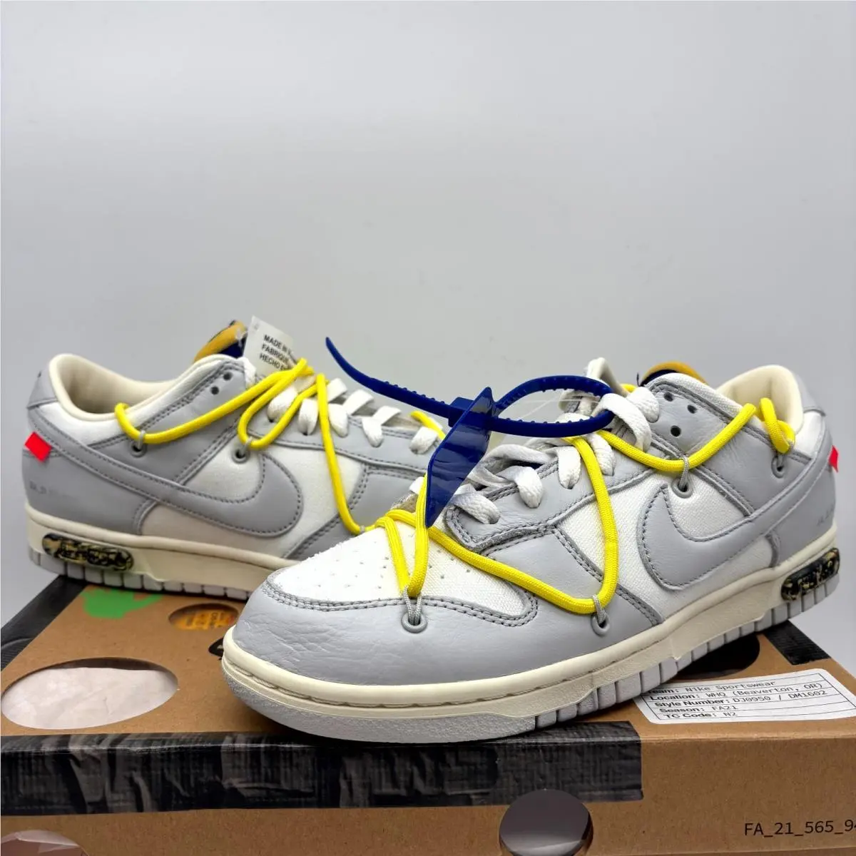 Nike shoes - Nike Dunk Low DM1602-120 - Dunk Low - DJ0950-105 - Gray (UPC: 195240889468) 4
